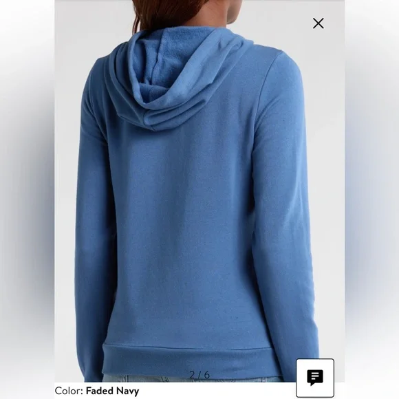 Marine Layer Afternoon Full Zip Hoodie Size L - Picture 3 of 12